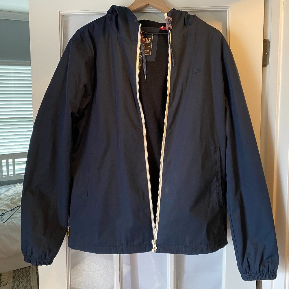 ELEMENT Alder Jacket in NAVY, Size XL - runs small